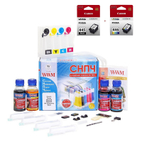 СБПЧ WWM Canon Pixma MG2440/MG2540 + Bk445/CL446 (IS.0131set) Diawest