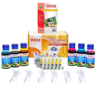 Комплект перезаправних картриджів WWM Epson R200/340/RX500/640 (RC.T048) Diawest