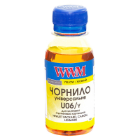Чорнило WWM Canon/HP/Lexmark 100г Yellow (U06/Y-2) Diawest