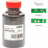 Тонер SAMSUNG SL-C430 40г+chip Black AHK (3202630) Diawest