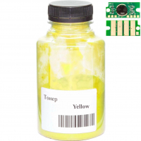 Тонер Xerox Phaser 6510, 130г, Yellow, +chip AHK (3203669) Diawest