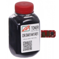 Тонер OKI B401/MB441/MB451 (+chip) AHK (1401336) Diawest