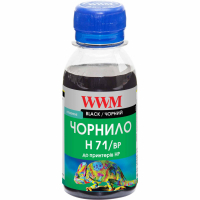 Чорнило WWM HP №711 100г Black pigm. (H71/BP-2) Diawest