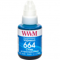 Чорнило WWM Epson L110/L210/L300 140г Cyan (E664C) Diawest