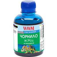 Чорнило WWM HP №711 200г Cyan (H71/C) Diawest