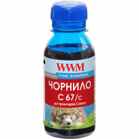 Чорнило WWM Canon PFI-107 100г Cyan PFI-107С (C67/C-2) Diawest