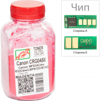 Тонер Canon MF610/630 Magenta, 70г + chip 2.3K AHK (3203115) Diawest