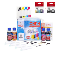 СБПЧ WWM Canon Pixma E3140/E484 + PG46/CL56 (IS.0130set) Diawest