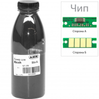 Тонер Ricoh Aficio SP150, 40г Black +chip AHK (3202639) Diawest