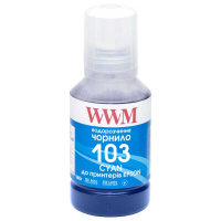 Чорнило WWM EPSON L3100/3110/3150 140г Cyan (E103C) Diawest
