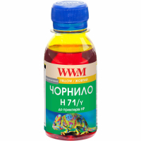 Чорнило WWM HP №711 100г Yellow (H71/Y-2) Diawest