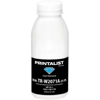 Тонер HP CLJ 150/178/179, 25г Cyan Printalist (TR-W2071A-25-PL) Diawest