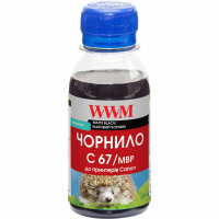 Чорнило WWM Canon PFI-107 100г Matte Black pigm. PFI-107MBk (C67/MBP-2) Diawest