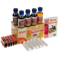 Комплект перезаправних картриджів WWM CANON MG5440/MG5540/MG6440 +chip (RC.CLI-451) Diawest