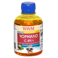 Чорнило WWM CANON GI-490 200г Yellow (C49/Y) Diawest