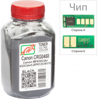 Тонер Canon MF610/630 40г Black +chip AHK (3203124) Diawest