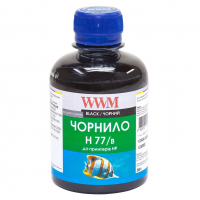 Чорнило WWM HP №177 84 black 200ml (H77/B) Diawest