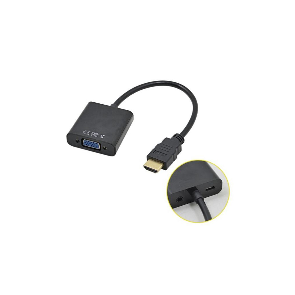 Переходник ST-Lab HDMI male to VGA F (с кабелями аудио и питания от USB) (U-990) Diawest