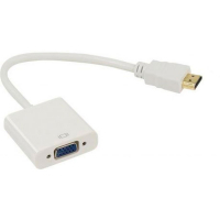 Переходник ST-Lab HDMI male - VGA F (без дополнительных кабелей) (U-990 Pro BTC white) Diawest