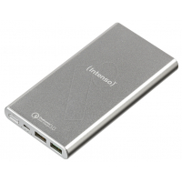 Батарея універсальна Intenso Q10000 10000mAh, QC 3.0, USB-A, USB QC, Silver (7334531) Diawest