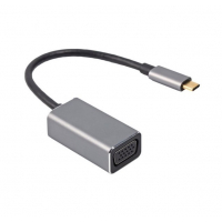 Перехідник USB-C to VGA Viewcon (TE388) Diawest