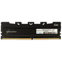 Модуль пам'яті для комп'ютера DDR4 16GB 3200 MHz Black Kudos eXceleram (EKBLACK4163216C) Diawest