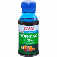 Чорнило WWM HP №22/134/121 100г Cyan (H35/C-2) Diawest