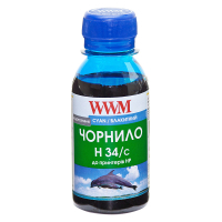 Чорнило WWM HP № 22/134/136 100г Cyan (H34/C-2) Diawest