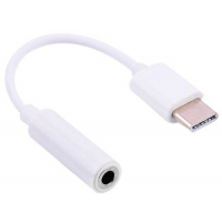 Перехідник Lapara USB Type-C Male - Audio AUX mini jack 3,5 mm Female (LA-Type-C-Audio-3.5mm white) Diawest