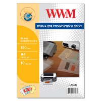 Плівка для друку WWM A4, 150мкм,10л, for inkjet, translucent (FJ150IN) Diawest