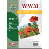 Бумага WWM A3 (SM260.A3.20) Diawest