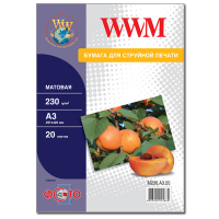 Бумага WWM A3 (M230.A3.20) Diawest