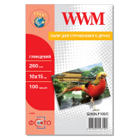 Бумага WWM 10x15 (G260N.F100/C) Diawest