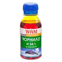 Чорнило WWM HP № 22/134/136 100г Yellow (H34/Y-2) Diawest