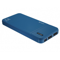Батарея універсальна Tracer 10000 mAh, USB Type-C/Micro USB, 2*USB 5V/2.1A, blue (TRABAT46957) Diawest