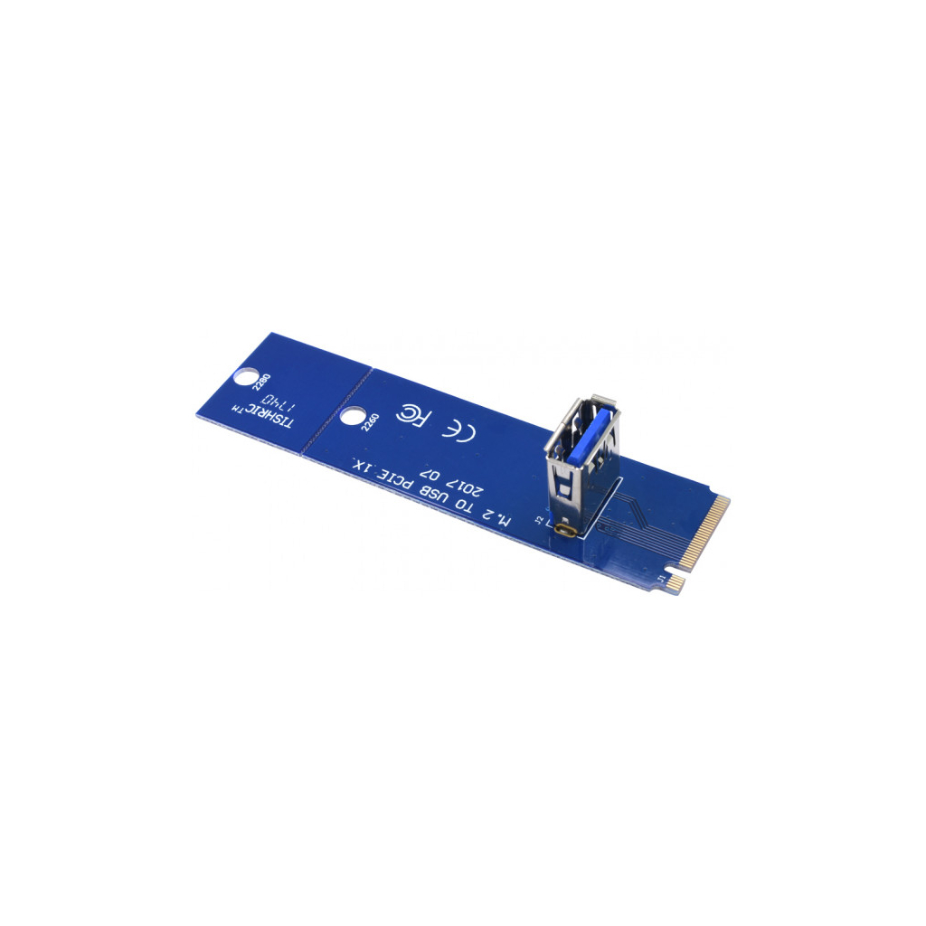 Райзер Dynamode NGFF M.2 Male to USB 3.0 Female для PCI-E 1X (RX-riser-M.2-USB3.0-PCI-E) Diawest