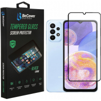 Скло захисне BeCover Samsung Galaxy A23 SM-A235 Black (707355) Diawest