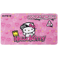 Карандаши цветные Kite Hello Kitty трехгранные 12 шт (HK21-058) Diawest
