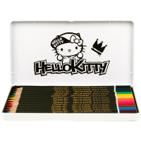 Олівці кольорові Kite Hello Kitty тригранні 12 шт (HK21-058) Diawest