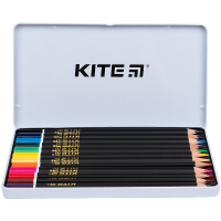 Олівці кольорові Kite Тварини тригранні 12 шт (K21-058) Diawest