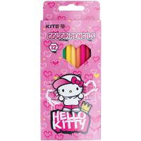 Олівці кольорові Kite Hello Kitty 12 шт (HK21-051) Diawest