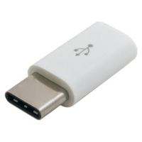 Перехідник Lapara USB 3.1 Type-C male to Micro USB female OTG (LA-Type-C-MicroUSB-adaptor white) Diawest