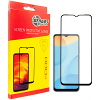 Скло захисне Dengos Full Glue для Oppo A55 (black) (TGFG-207) Diawest