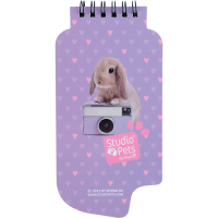 Блокнот Kite на спирали Studio Pets 50 листов, нелинированный (SP22-465) Diawest