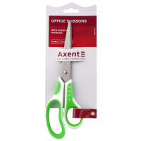 Ножиці Axent Shell, 21 см, біло-салатові (6305-09-A) Diawest