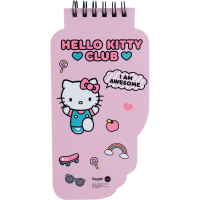 Блокнот Kite на спирали Hello Kitty 50 листов, нелинированный (HK22-465) Diawest