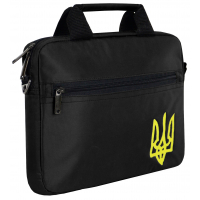 Сумка для ноутбука Porto 12'' PN12 TRIZUB Black (PN12BK_TRIZ) Diawest