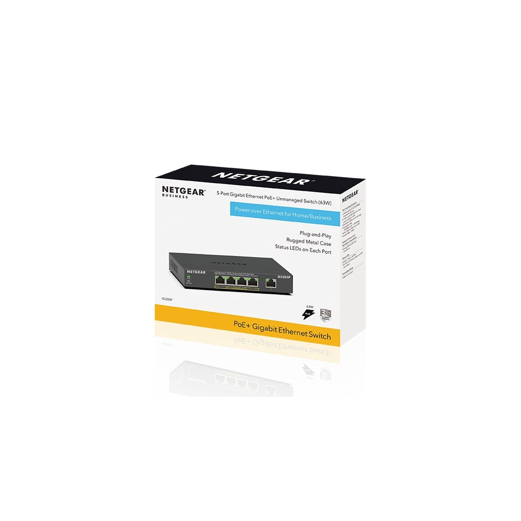 Комутатор мережевий Netgear GS305P-200PES Diawest