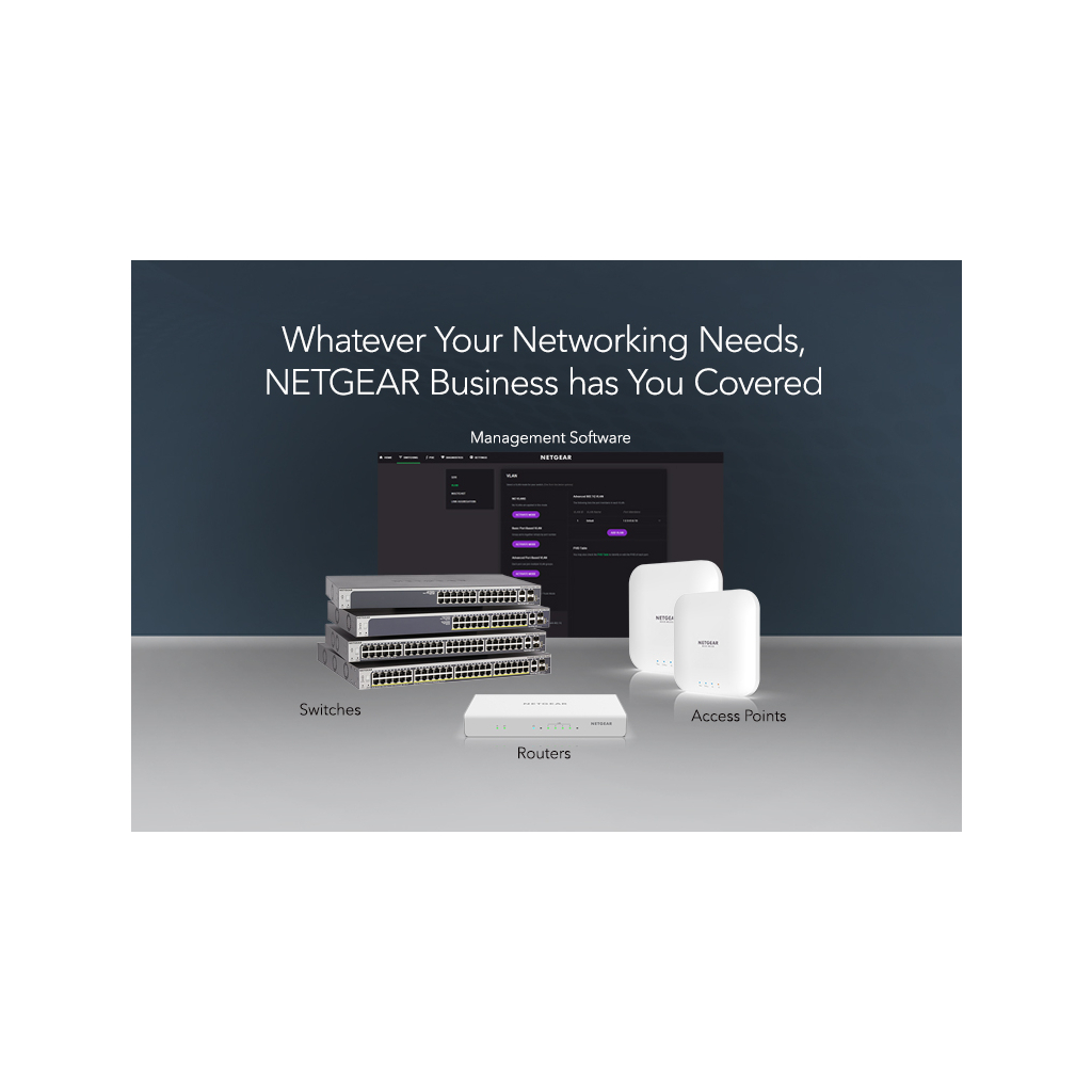 Комутатор мережевий Netgear GS108PP-100EUS Diawest