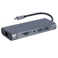 Концентратор Cablexpert USB-C 7-in-1 (A-CM-COMBO7-01) Diawest